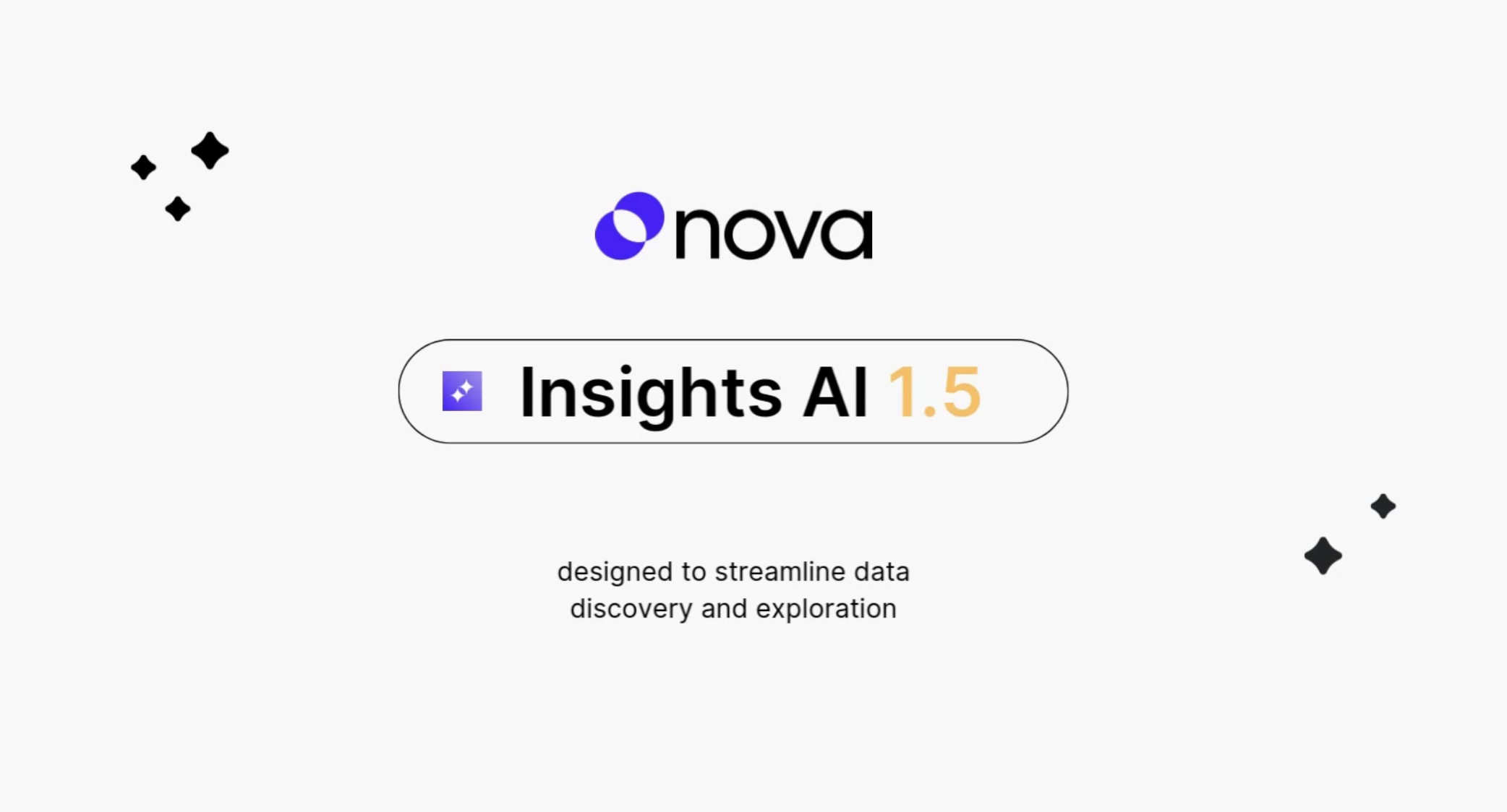 nova Launches Insights AI Version 1.5